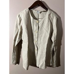 Dorman 100% linen top